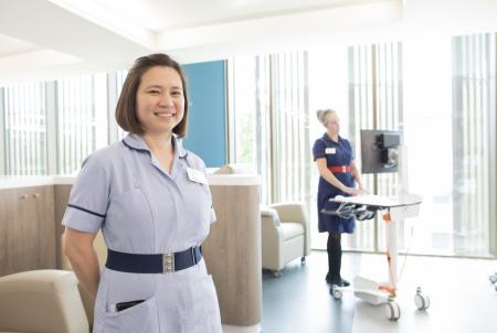 Oak Cancer Centre, Olayan Day Care Unit, Eve Allen and Divine Uy