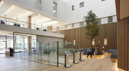 Oak Cancer Centre main atrium